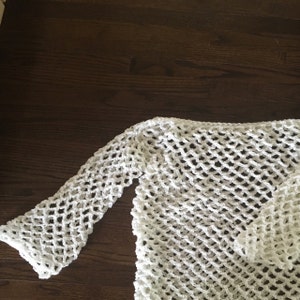Crochet Pattern, 4 Piece Set, Sweater, Beach Cover-up, Poncho, Rasta ...