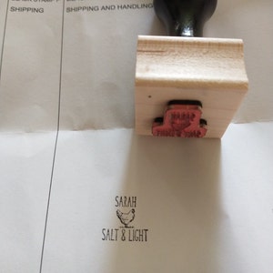 Etsy buyer added a photo of their purchase