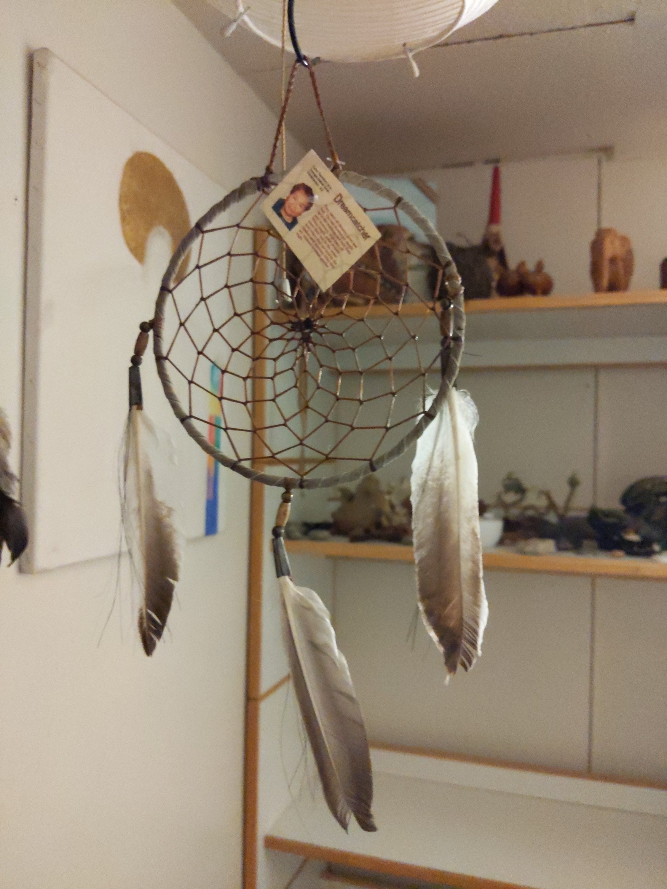 Native American made 23 4 and 6 Dream Catcher Genuine Historically