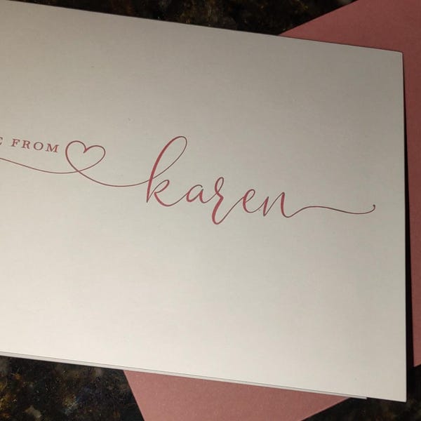 Note Cards With Envelopes Set for Women, Set of 10 Folded Stationery ...