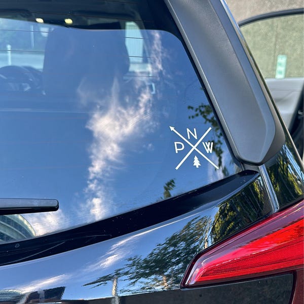 The Original PNW Pride Vinyl Decal | Pacific Northwest Car Window ...