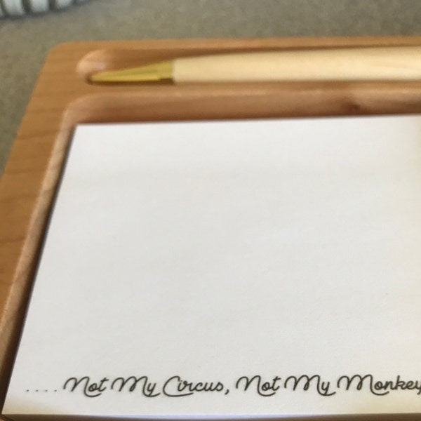 Custom Sticky Notes // Beautiful Cursive Font, Gift Idea, Customizable ...