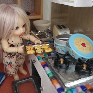 Einzigartige Puppen Haus weiß und Silber Weihnachten Kamin | Etsy