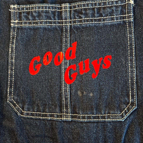 Chucky Child's Play Good Guys Doll Logo Vinyl Iron-on Decal - Etsy