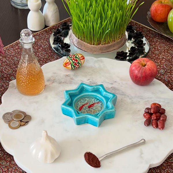 Farsi Calligraphy & Tile Design Persian Table Runners - Etsy Canada
