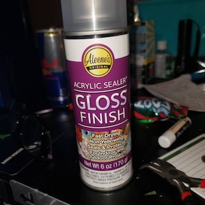Aleene's Spray Finish 6oz Acrylic Sealer, 6 Ounce (Pack of 1