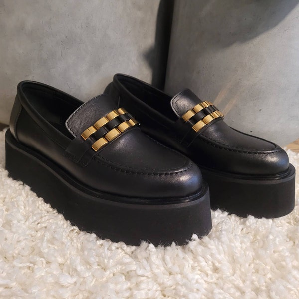 Black Leather Mary Jane Tap Shoes - Adult