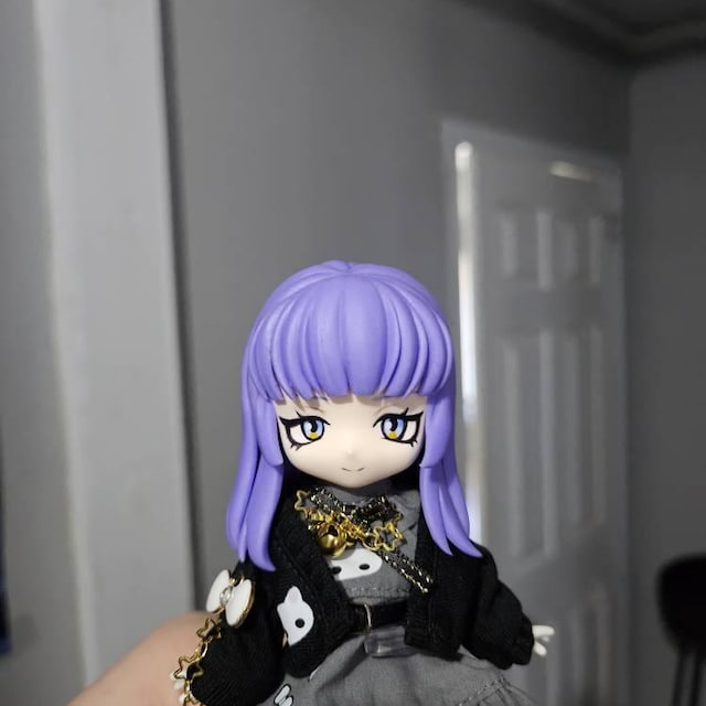 オビツ11ボディ用カスタムねんどろいどドールヘッド：アニメ、ゲーム