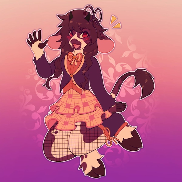 Simple Flat Fullbody | Furry Commission | Custom Digital Art - Etsy