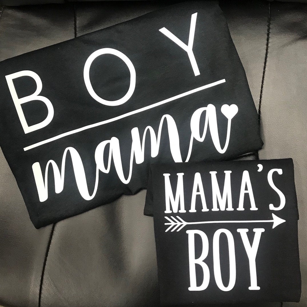 Mama's Boy SVG Cutting File, Ai, Dxf and Printable PNG ...