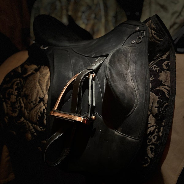 Gatsby Stainless Peacock Stirrups