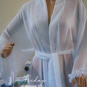 Robe Digital PDF Sewing Pattern 2 Styles: Plain and Flounce // Size XS ...