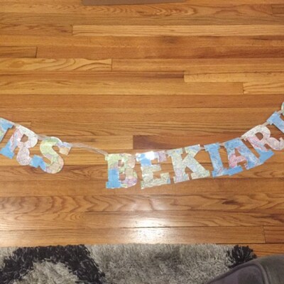 Map Banner Garland Printable, World Map Alphabet, Letters for Travel ...
