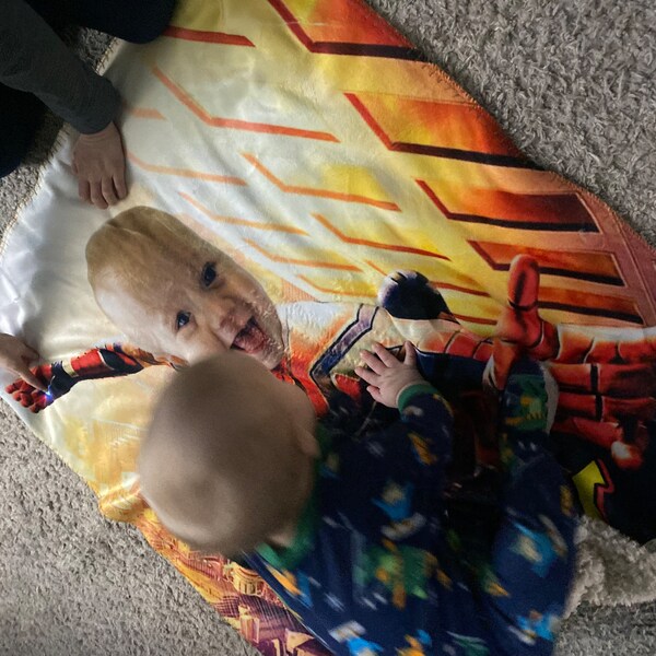 Kids Superhero Blanket, Personalized Kids Blanket, Custom Blanket for Boys, Superhero Blanket - Etsy
