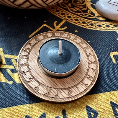 10.75 Wood Norse Heathen Asatru Calendar Wheel of the Year - Etsy