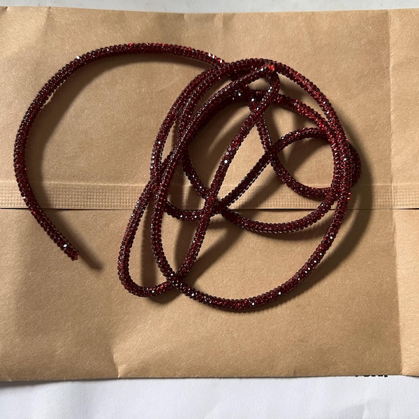 3mm Rhinestone String-crystal Rope- Bling Bling Trim-diy Drawstring ...