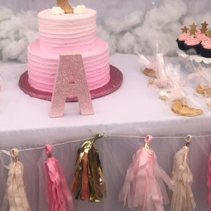 Pink Glitter Stand up Letter - Etsy