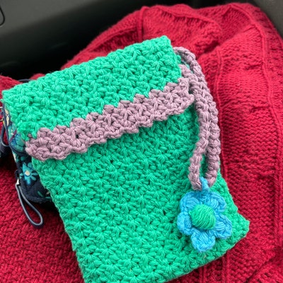 Crochet Phone Bag Pattern PDF Crochet Phone Pouch Handmade Phone Pouch ...