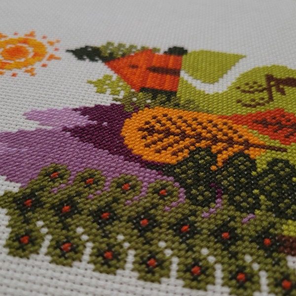 In the Forest Cross Stitch Pattern (digital Format - PDF) - Etsy