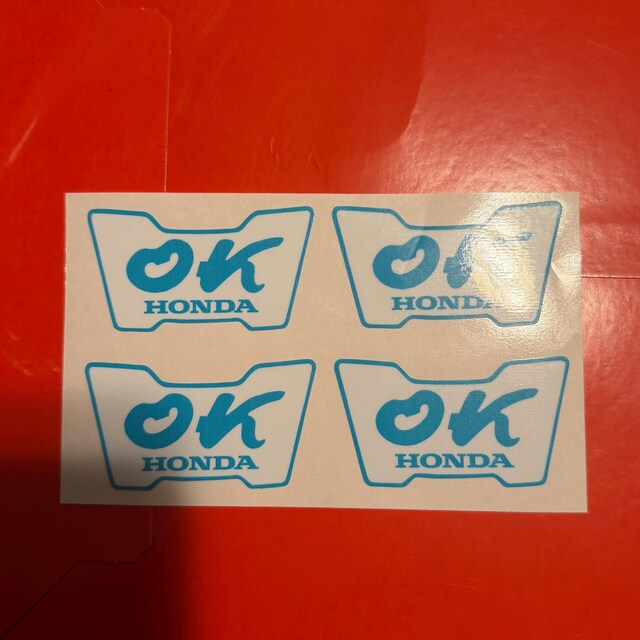 OK Honda Retro Window Sticker for Older 1970s 1980s 1990s Honda