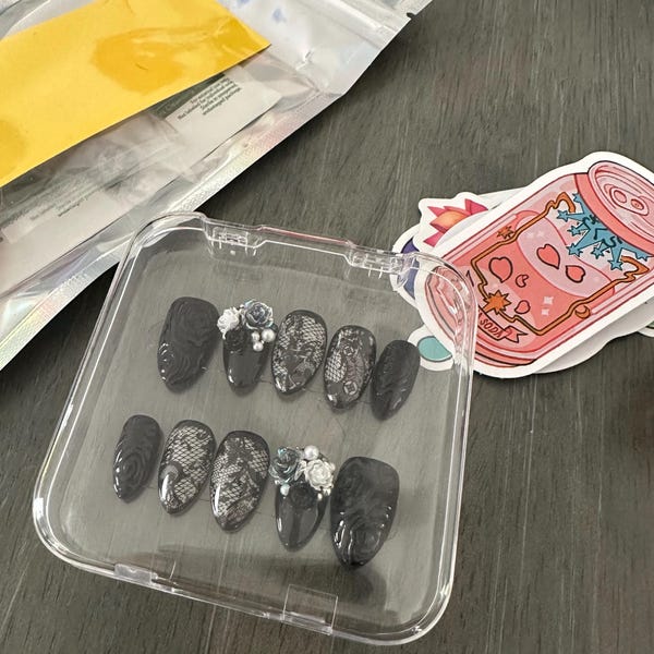 Stray Kids Press On Nails Kpop Nails Concert Nails Customizable Stray kids press on nails kpop nails concert nails customizable