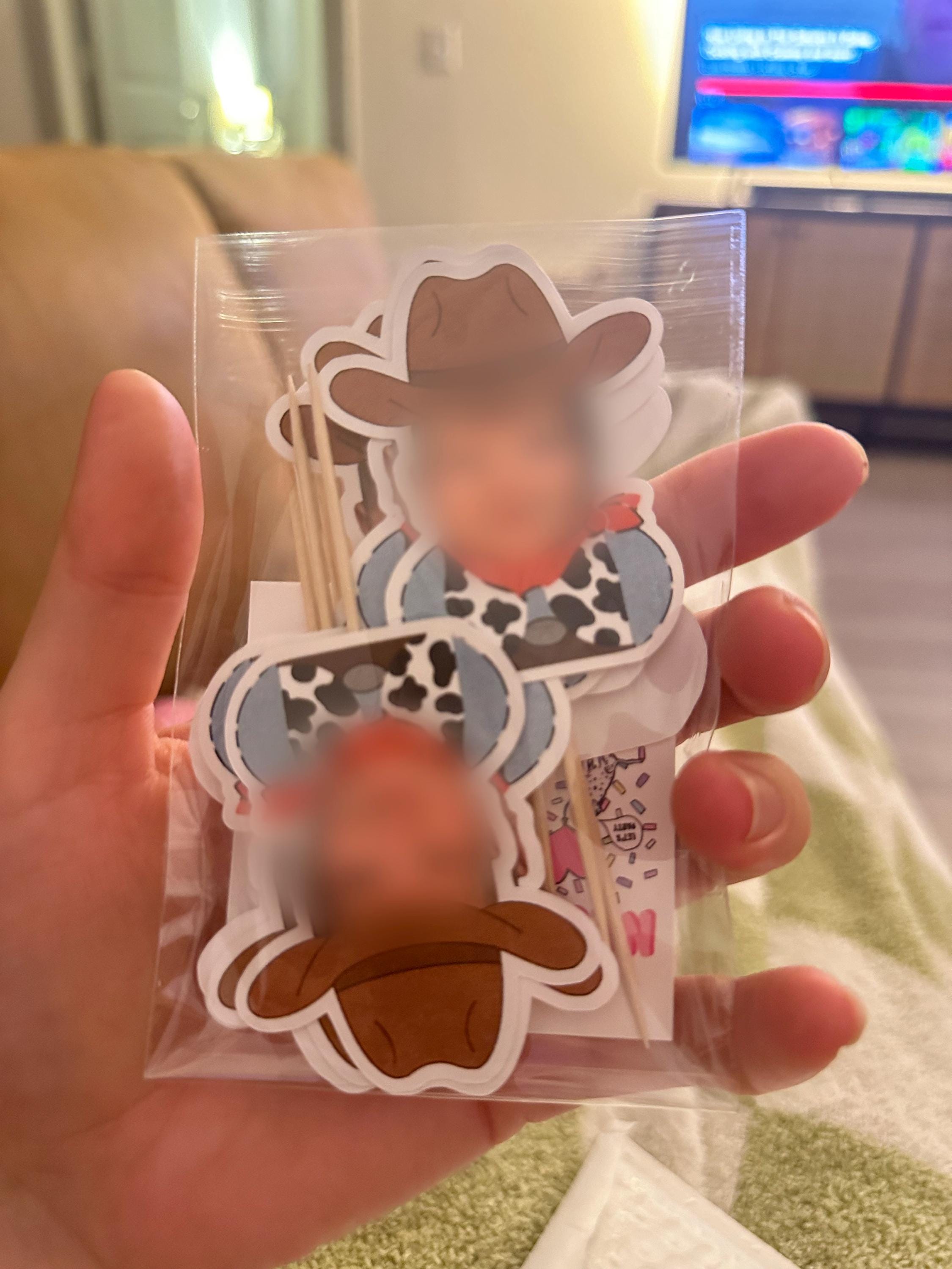 cowboy cupcake toppers | western birthday party decorations | my first rodeo birthday party supplies | cowboy 1st birthday | western party