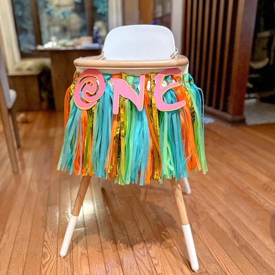 Hawaiian Luau Yard Banner - "Happy Birthday" Outdoor Decoration For Tropical Party Theme - View #5