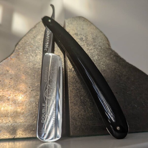 Authentic Mottled/marbled Buffalo Horn Razor Scales for Renovating ...