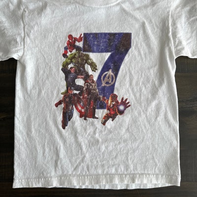 Avengers Birthday Shirt - Etsy