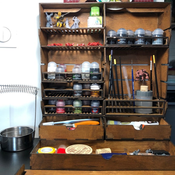 MKMPS - Mini Estación De Pintura Para Maquetas·Archivo STL Gratis Para Impresión 3D·Cults