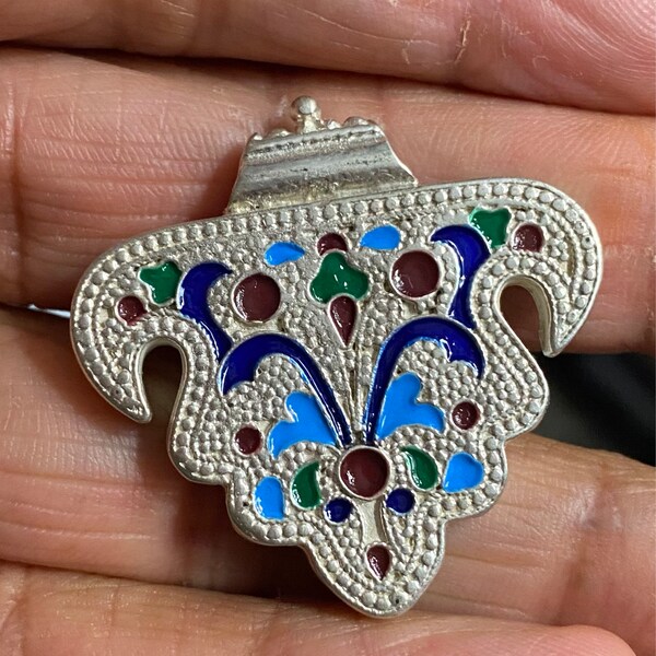 Collana Debenhams Placcata Oro Con Smalto Cloisonn&eacute; &ndash; Design Etnico E Brillante