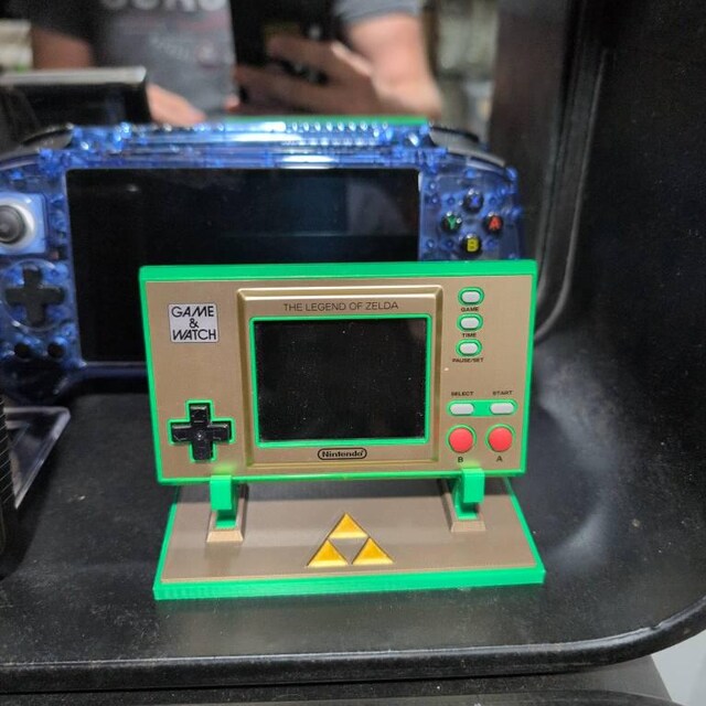 Nintendo Game & Watch Display Stand - Mario and Zelda - 3D Printed
