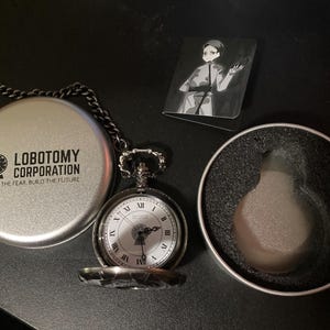 Lobotomy Corporation Hakma Pocket Watch - Etsy