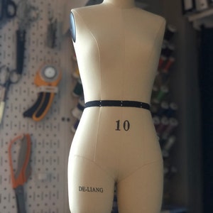 Female Size 10 Half Scale Dress Form: Adjustable Height Sewing