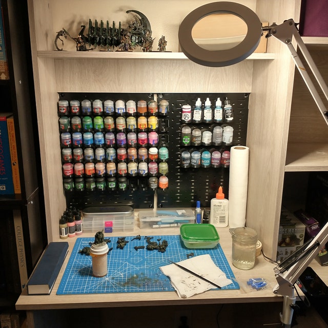 Hobby Storage Citadel Games Workshop Paint Racks Holders for Peg