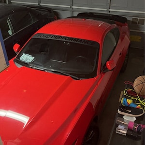 Ford St Rs Mustang Truck All Ford Banner Performance Sticker - Etsy