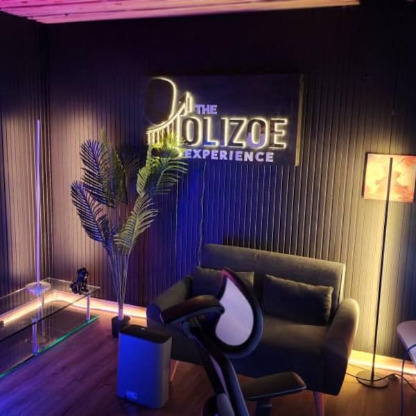 Custom 3D LED Backlit Business Logo Sign | Professional Office ...