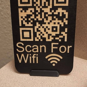  Rick Roll QR Code Wifi Sign Prank : Office Products