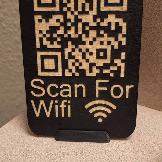 Rick Roll Prank QR Code Wi-Fi Sign