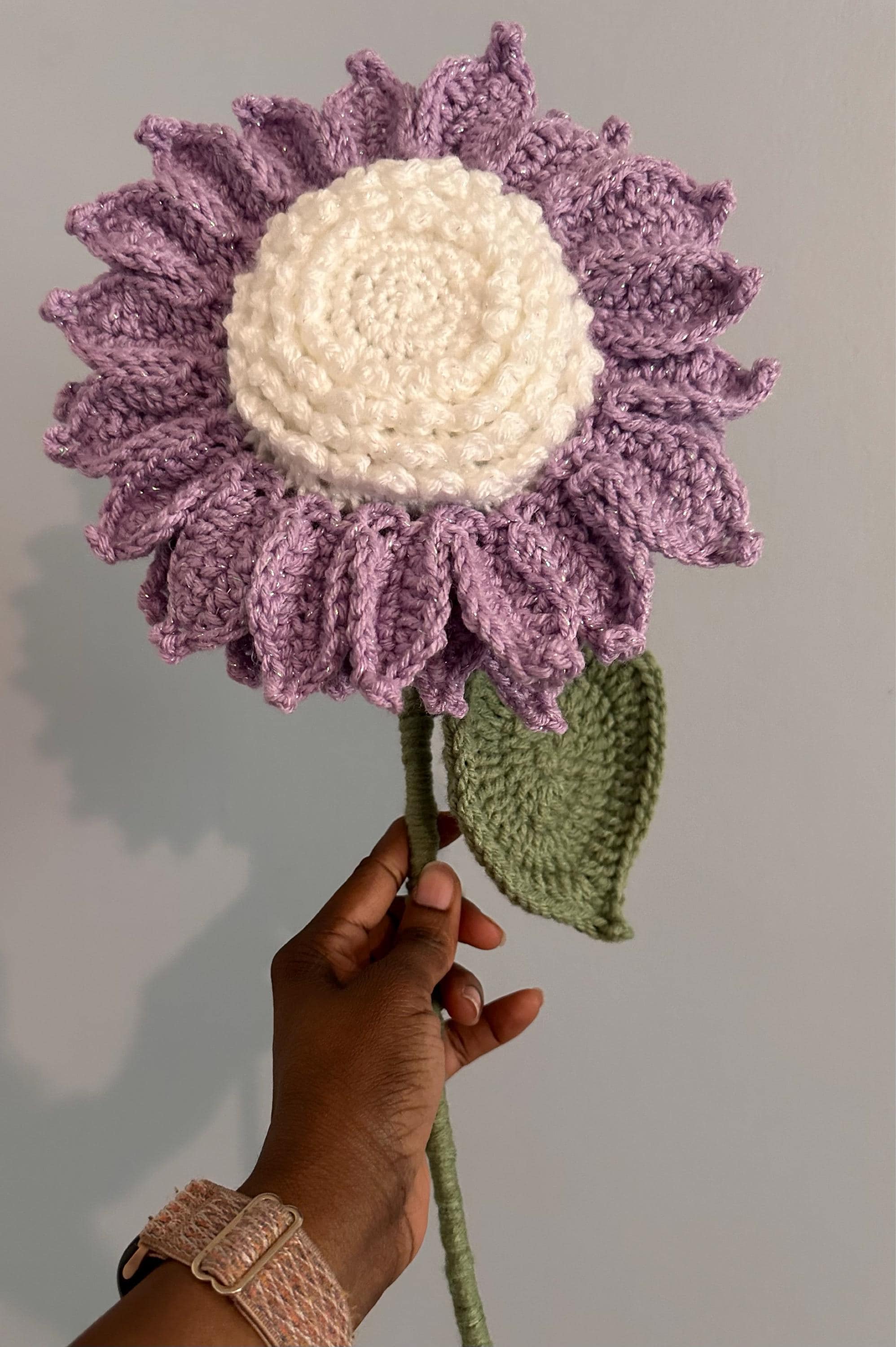 Sunflower Crochet Pattern, Crochet Flower Bouquet Pattern, Crochet Flower Pattern, Wedding Flower