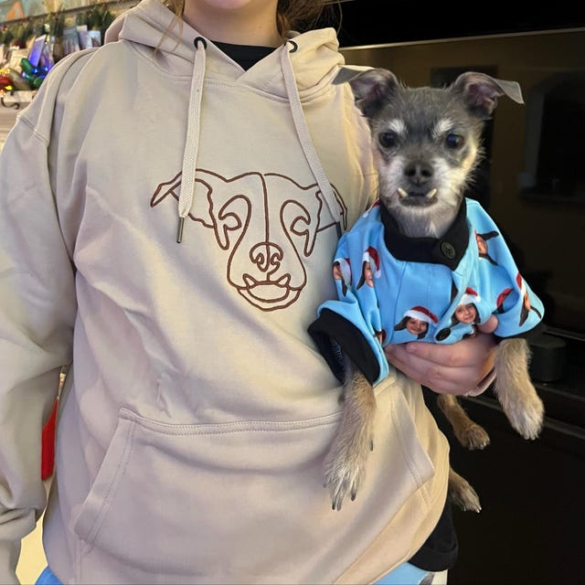 Custom Embroidered Dog Hoodie,personalised One-line Pet Sweatshirt,dog Mom Sweater,unisex Embroidered Hoodie,custom Gifts for Dog Owners - Etsy Custom Embroidered Dog Hoodie,personalised One-line Pet Sweatshirt,dog Mom Sweater,unisex Embroidered Hoodie,custom Gifts for Dog Owners - Etsy