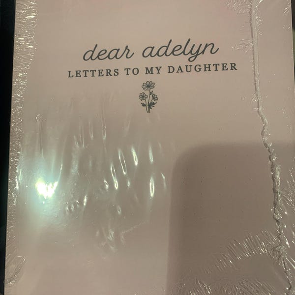 Letters to My Daughter - Personalized Birth Month Flower Notebook ...
