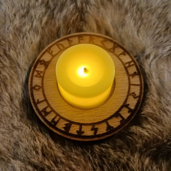 10.75 Wood Norse Heathen Asatru Calendar Wheel of the Year - Etsy