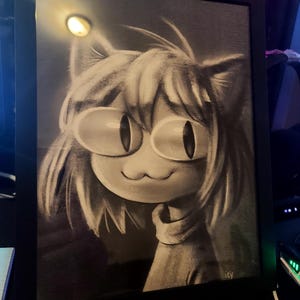 Antique Neco-arc Portrait - 8.5x11