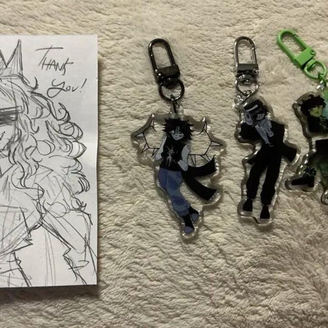 FORSAKEN Keychains | 007n7, Chance, Elliot, Two Time, Noli
