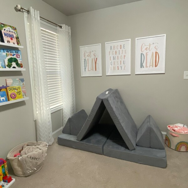 DIGITAL FILES, Set of 3 Playroom Prints, Playroom Wall Decor, Playroom ...