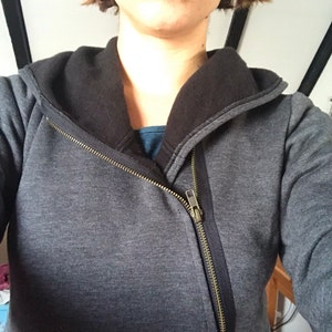Sweater for Women Asymmetrical Hoodie 