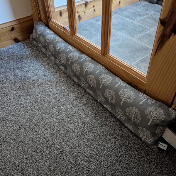 Weighted Draught Excluder Heavy Draft Excluder Washable Draft Excluder ...