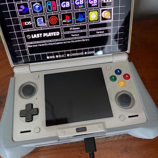 3D Gedrukt Grip Case Voor AYN THOR Game Console