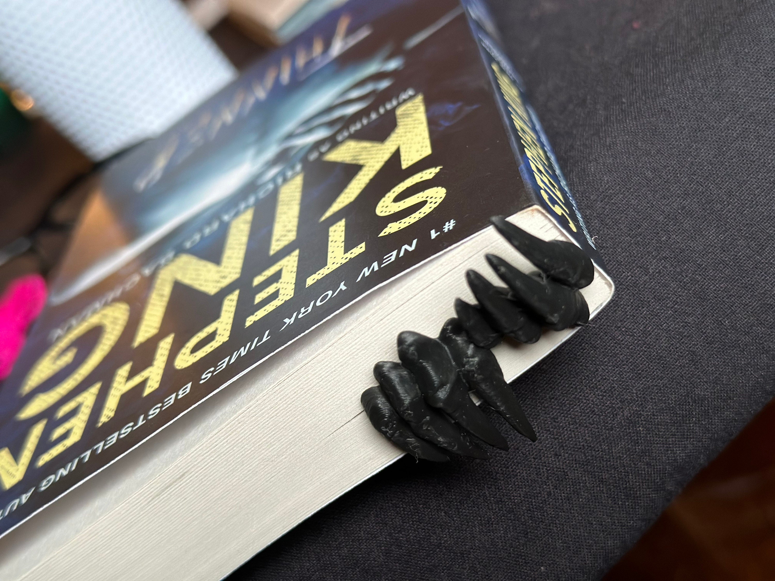 Scary Claws Bookmark